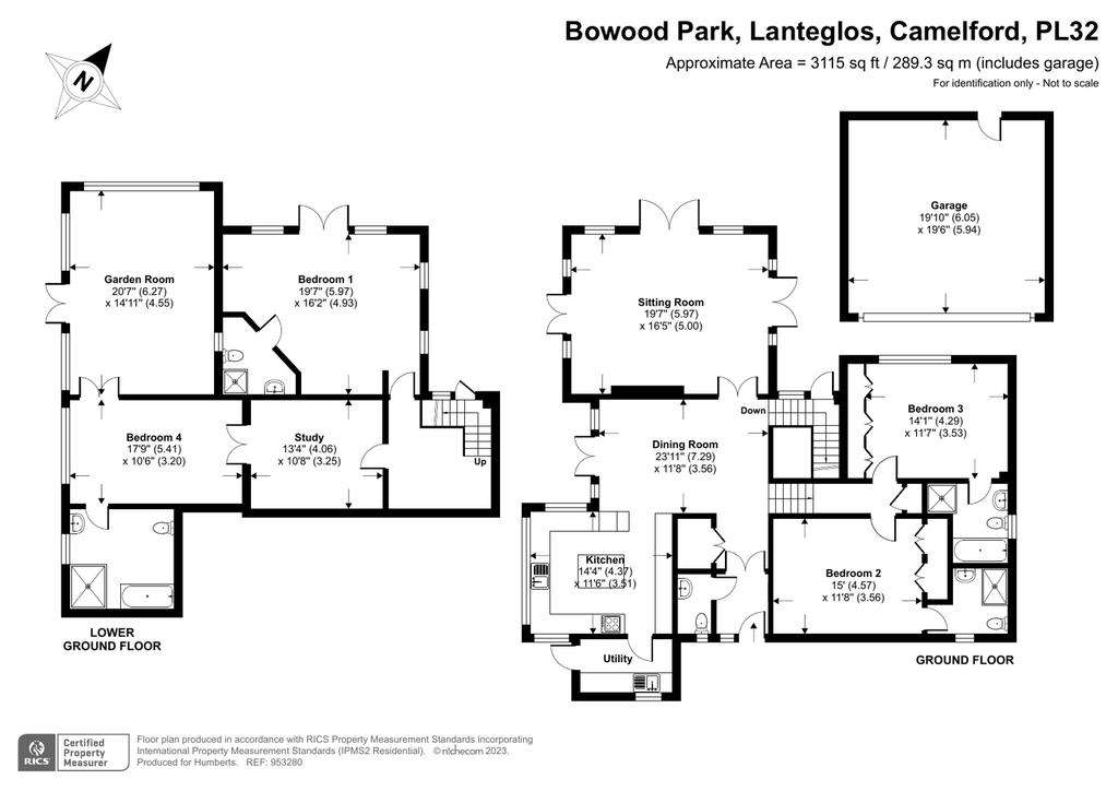 4 bedroom detached house for sale - floorplan