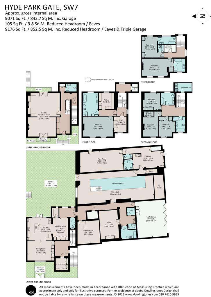 7 bedroom end of terrace house to rent - floorplan