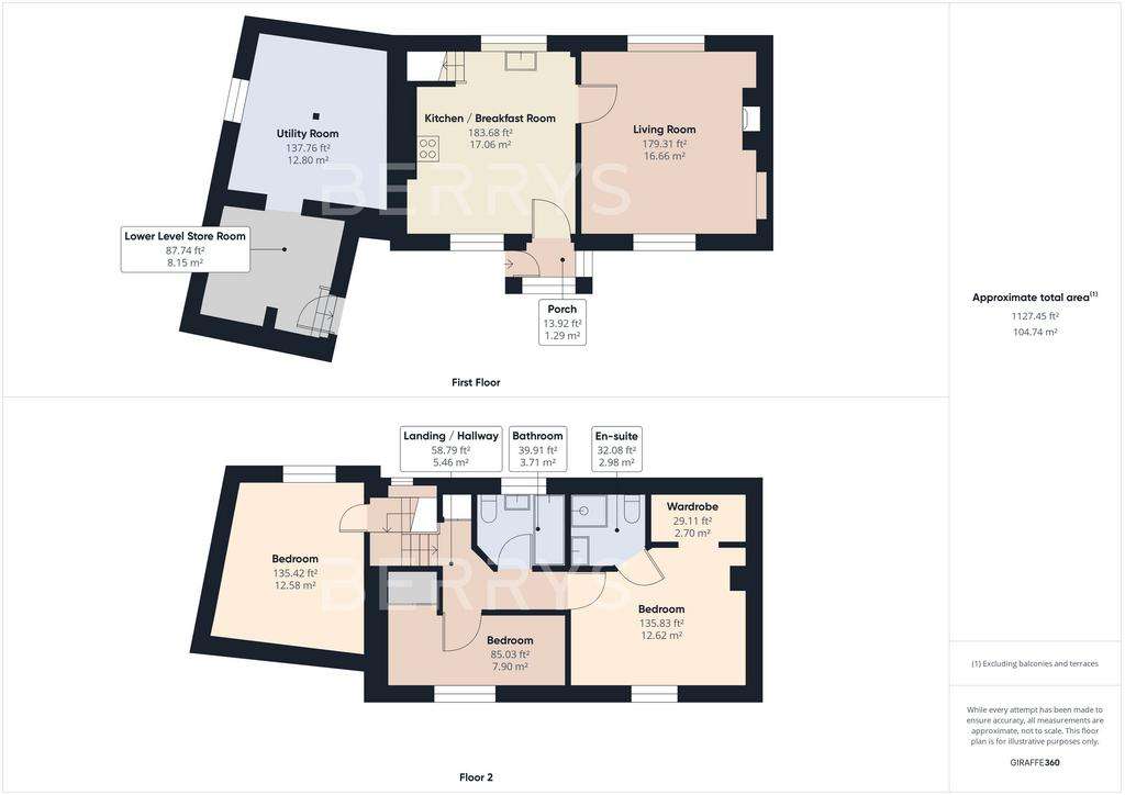 3 bedroom detached house for sale - floorplan