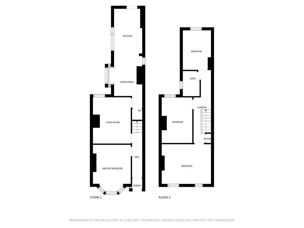 4 bedroom terraced house for sale - floorplan