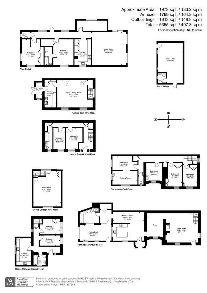 10 bedroom detached house for sale - floorplan