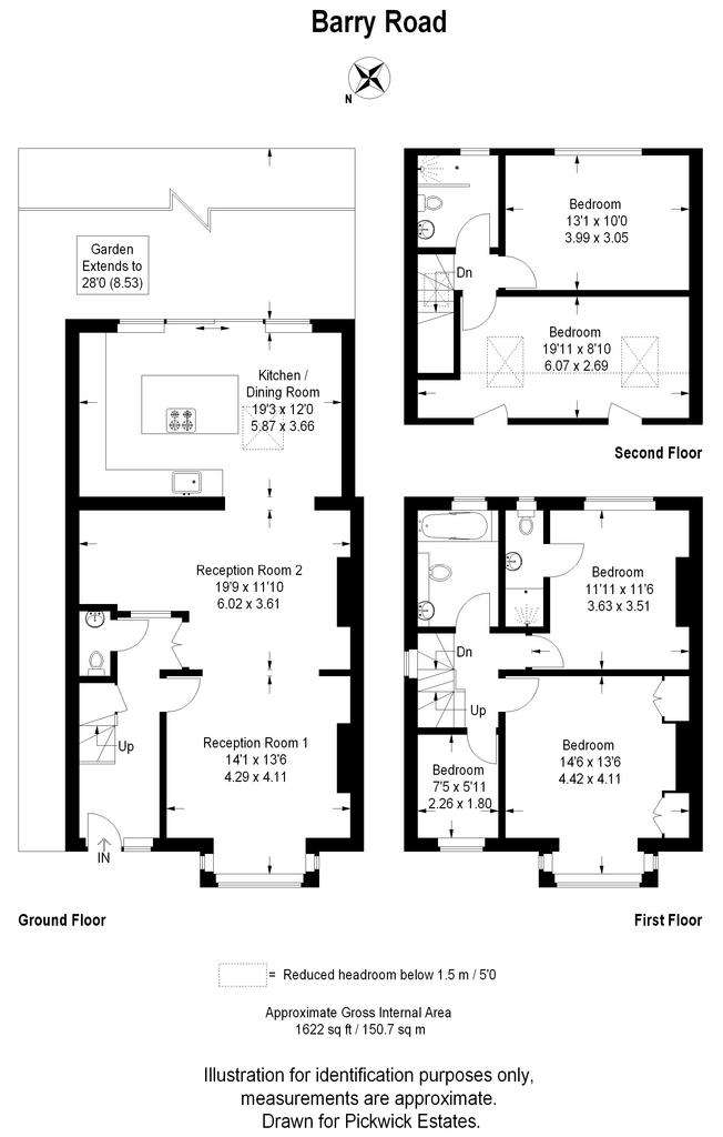 5 bedroom detached house to rent - floorplan