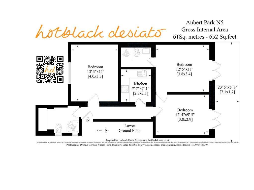 2 bedroom flat to rent - floorplan