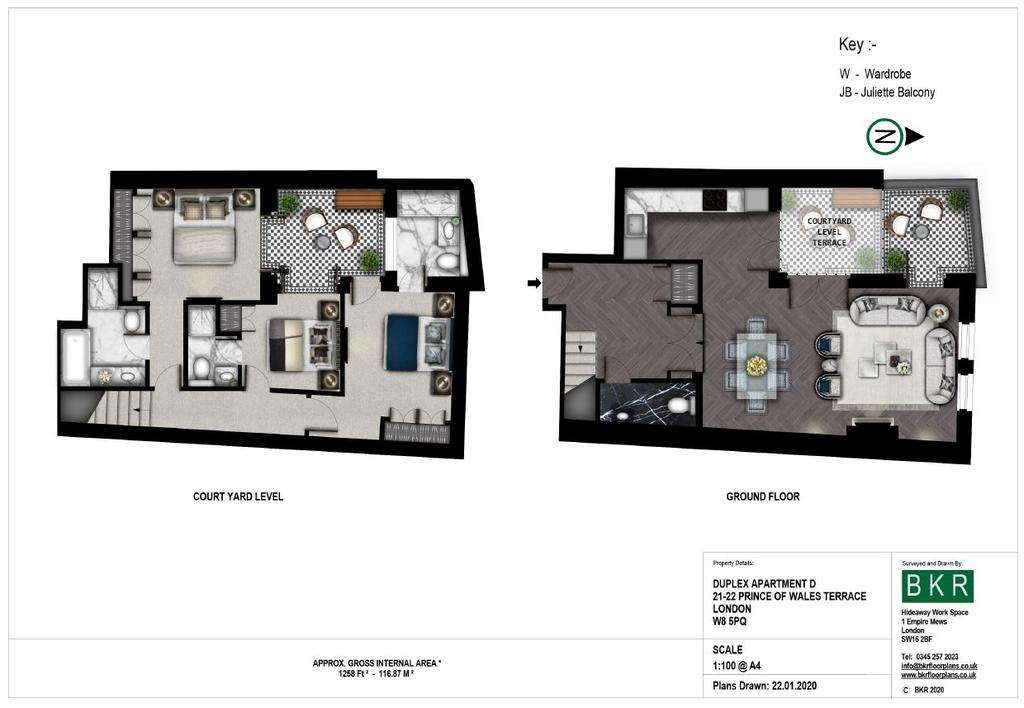 3 bedroom flat to rent - floorplan