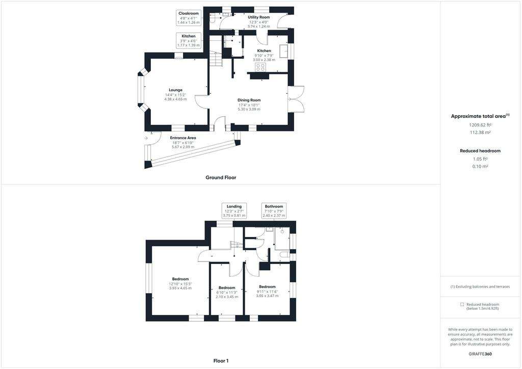 3 bedroom detached house for sale - floorplan