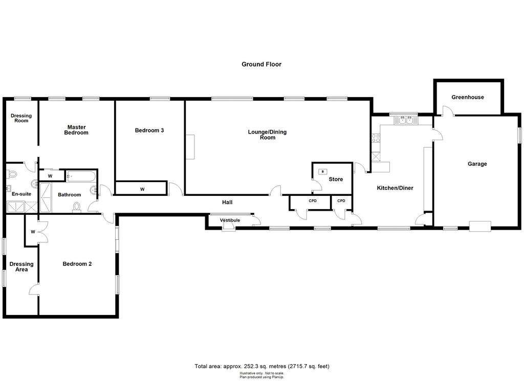 3 bedroom detached house for sale - floorplan