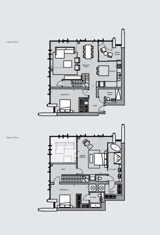 3 bedroom flat to rent - floorplan