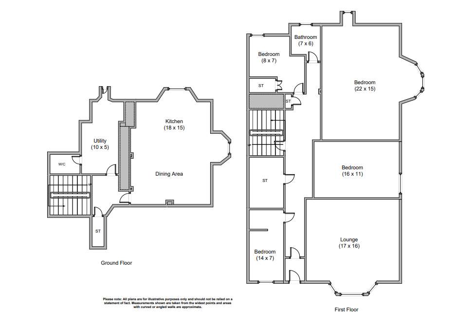 3 bedroom flat to rent - floorplan