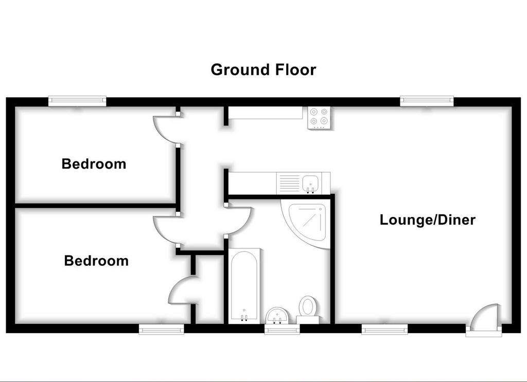 21 bedroom detached house for sale - floorplan
