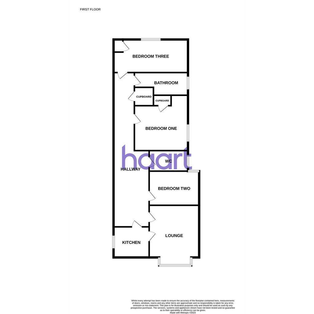 3 bedroom flat for sale - floorplan