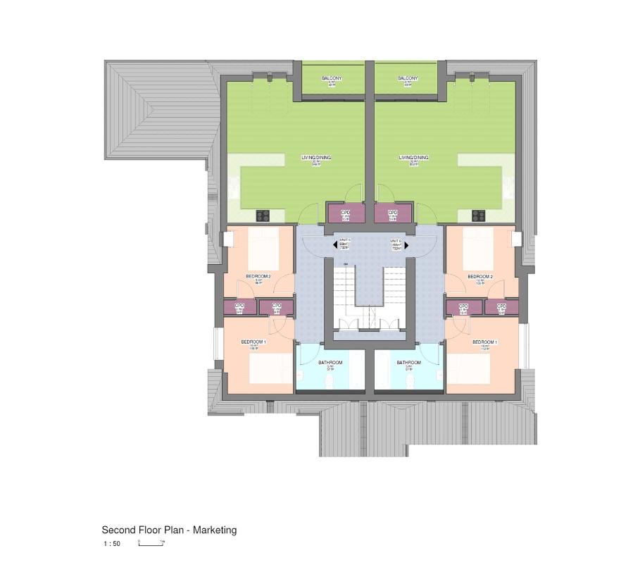 2 bedroom flat for sale - floorplan