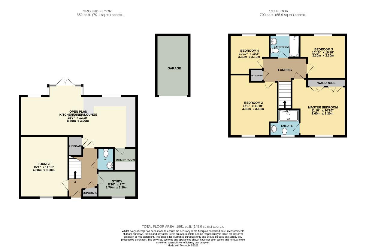 4 bedroom property for sale - floorplan