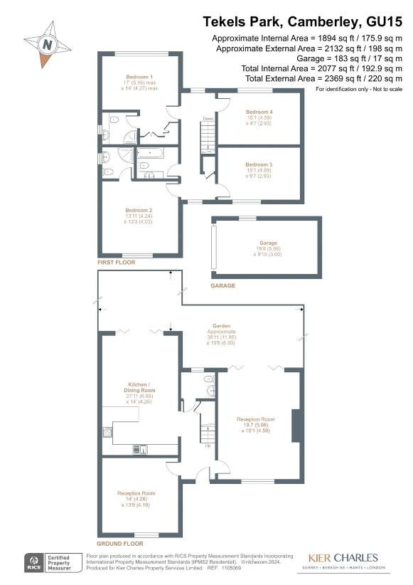 4 bedroom property for sale - floorplan