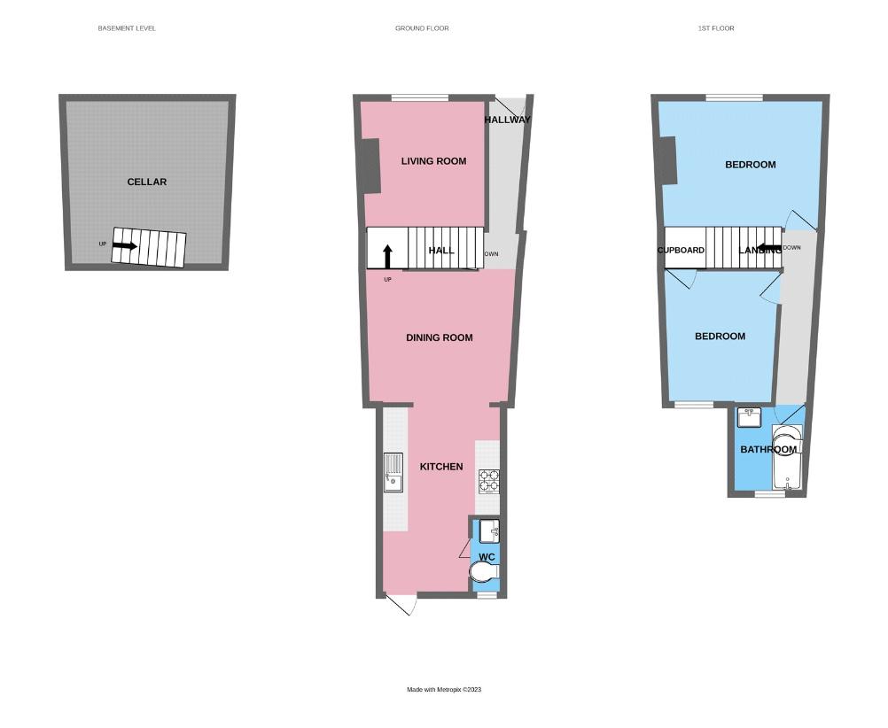 2 bedroom property for sale - floorplan