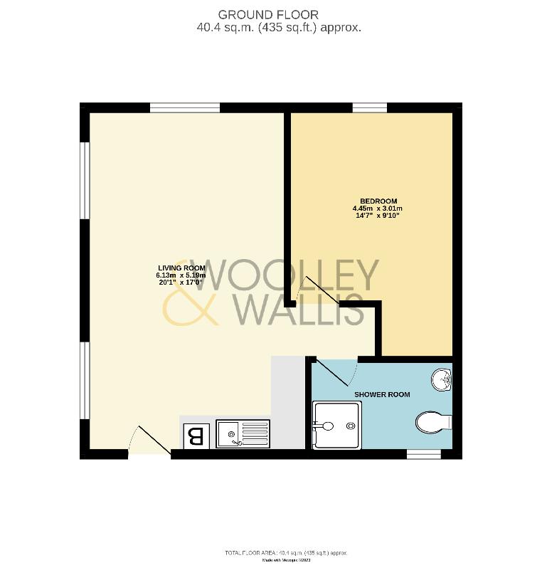 4 bedroom bungalow for sale - floorplan