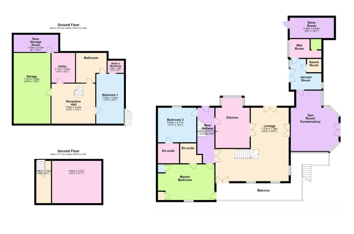 4 bedroom property for sale - floorplan