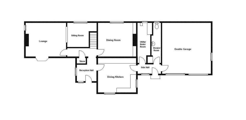 3 bedroom detached house for sale - floorplan