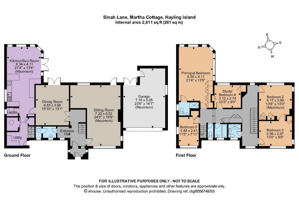 5 bedroom detached house for sale - floorplan