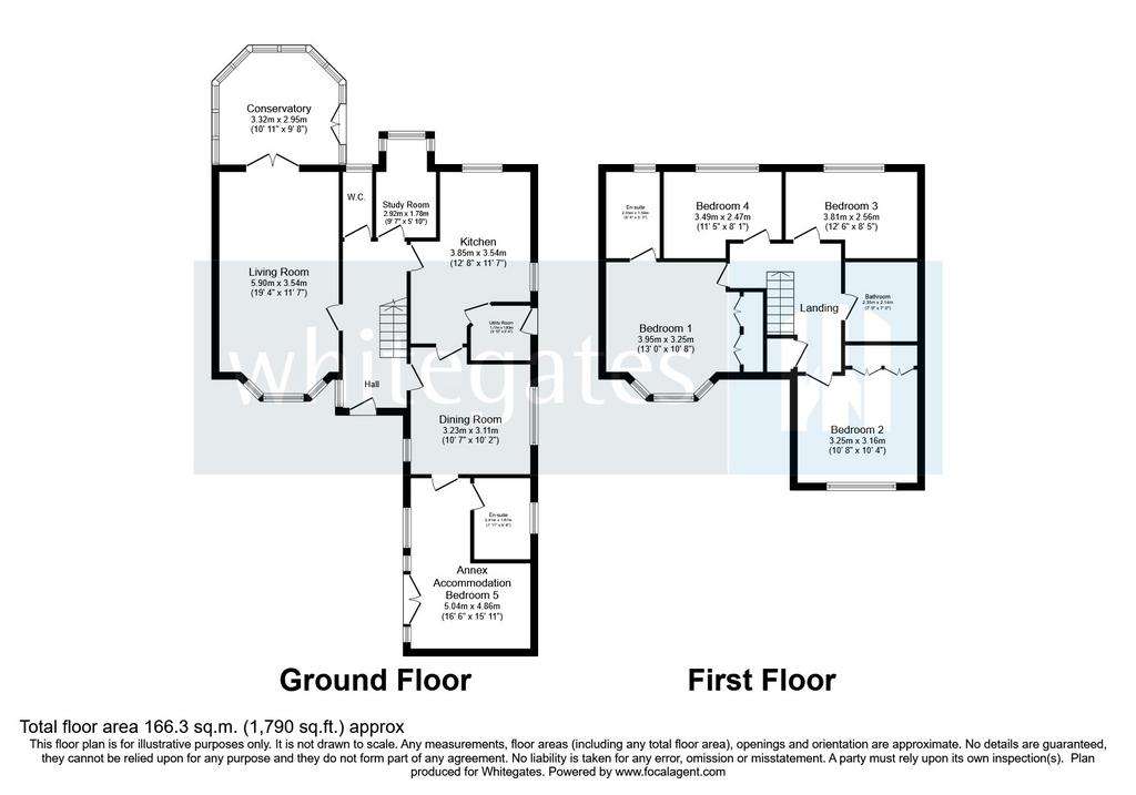 5 bedroom detached house for sale - floorplan