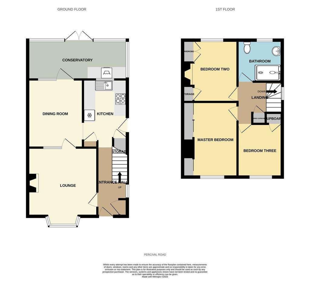 3 bedroom semi-detached house for sale - floorplan