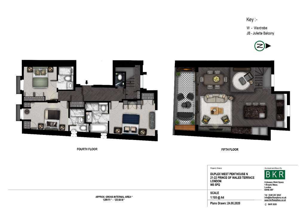 3 bedroom flat to rent - floorplan