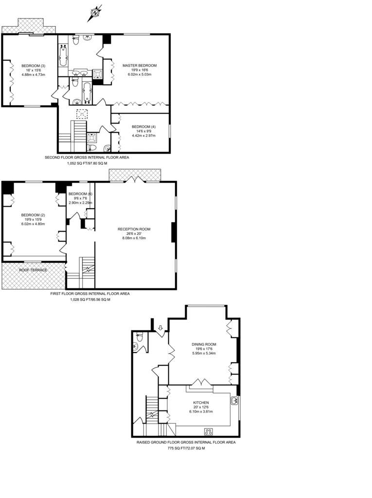 5 bedroom house to rent - floorplan