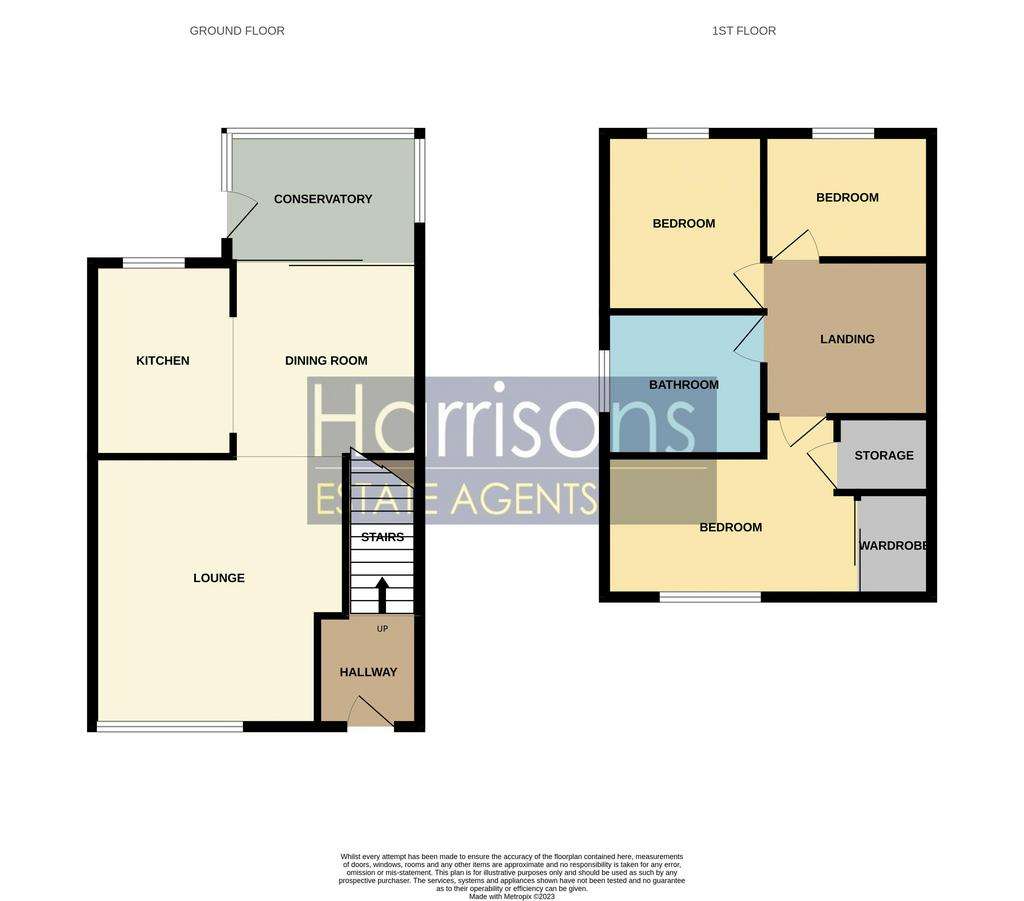 3 bedroom semi-detached house to rent - floorplan