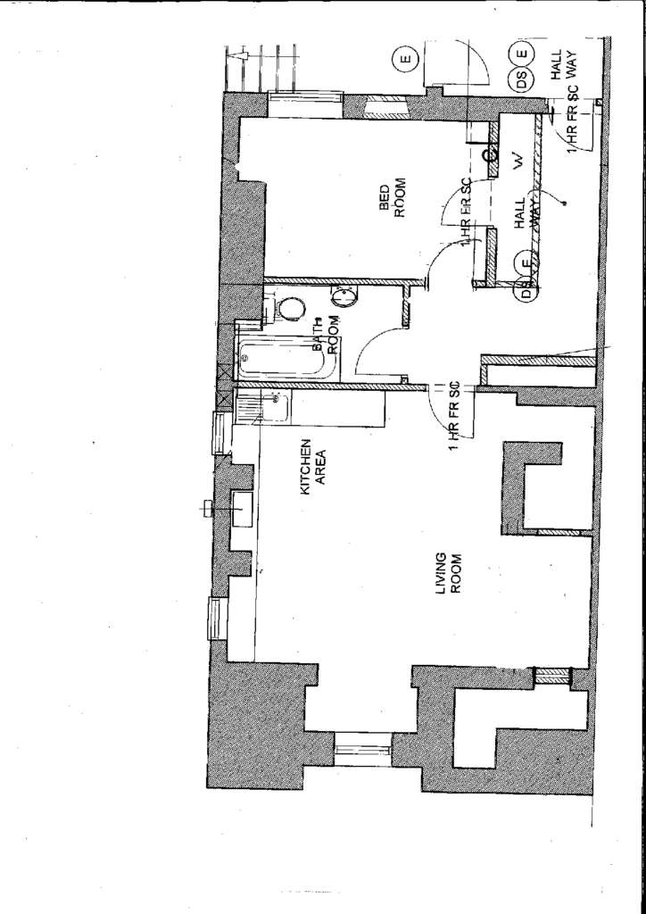 1 bedroom flat to rent - floorplan