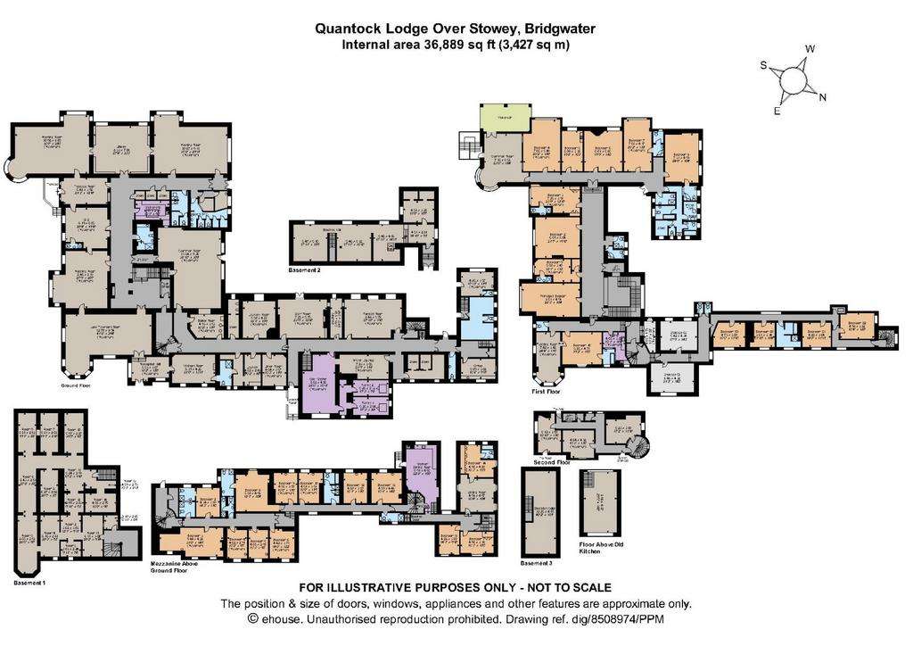 56 bedroom detached house for sale - floorplan