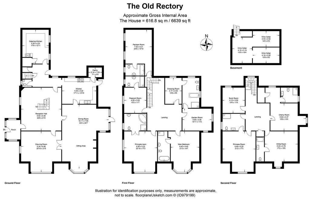 9 bedroom detached house for sale - floorplan