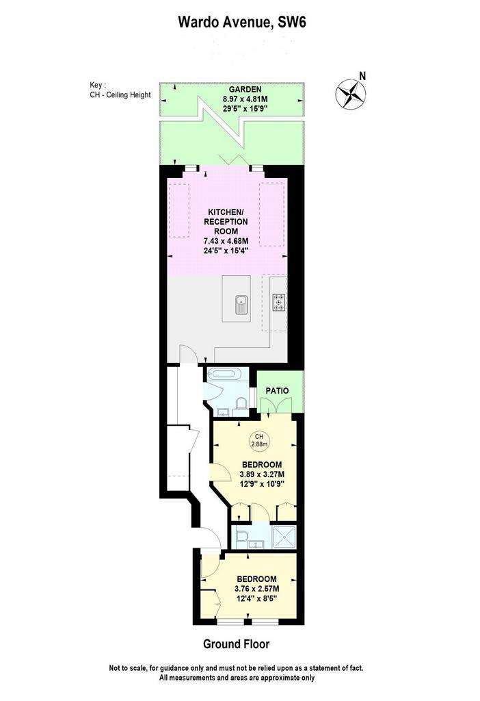 2 bedroom flat for sale - floorplan