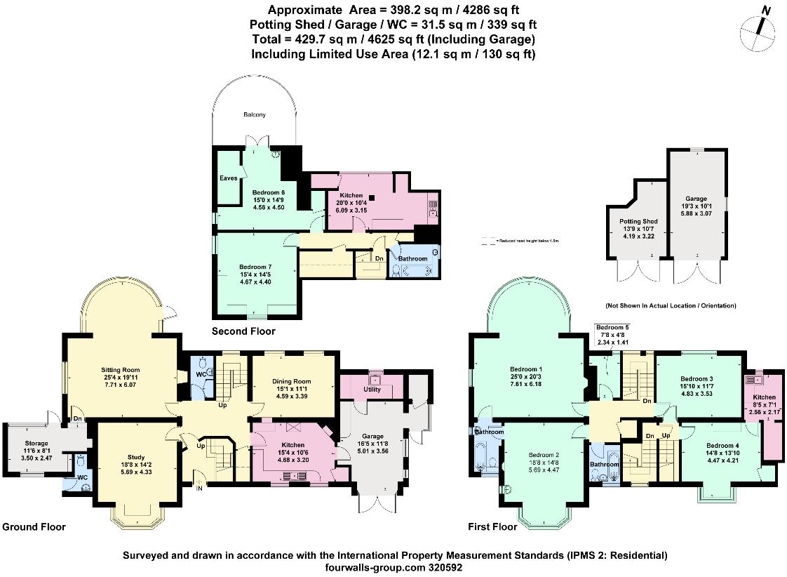 6 bedroom property for sale - floorplan