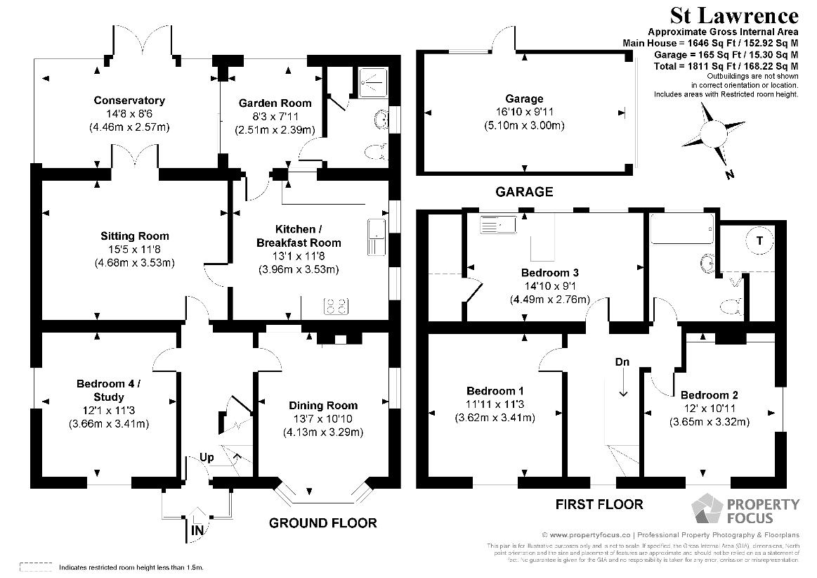 4 bedroom property for sale - floorplan