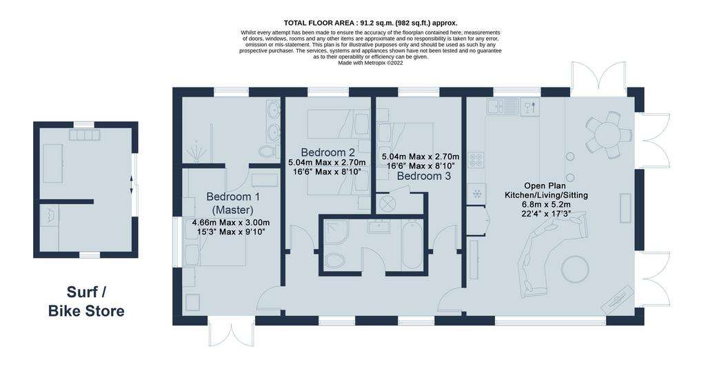 3 bedroom house for sale - floorplan