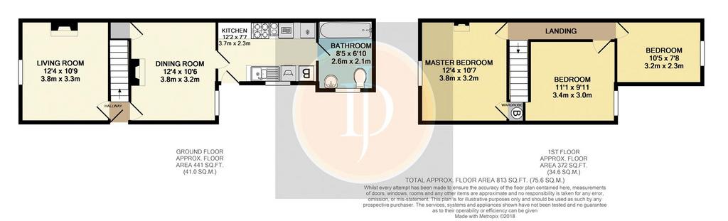 3 bedroom house to rent - floorplan