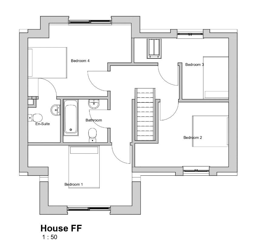 4 bedroom property for sale - floorplan