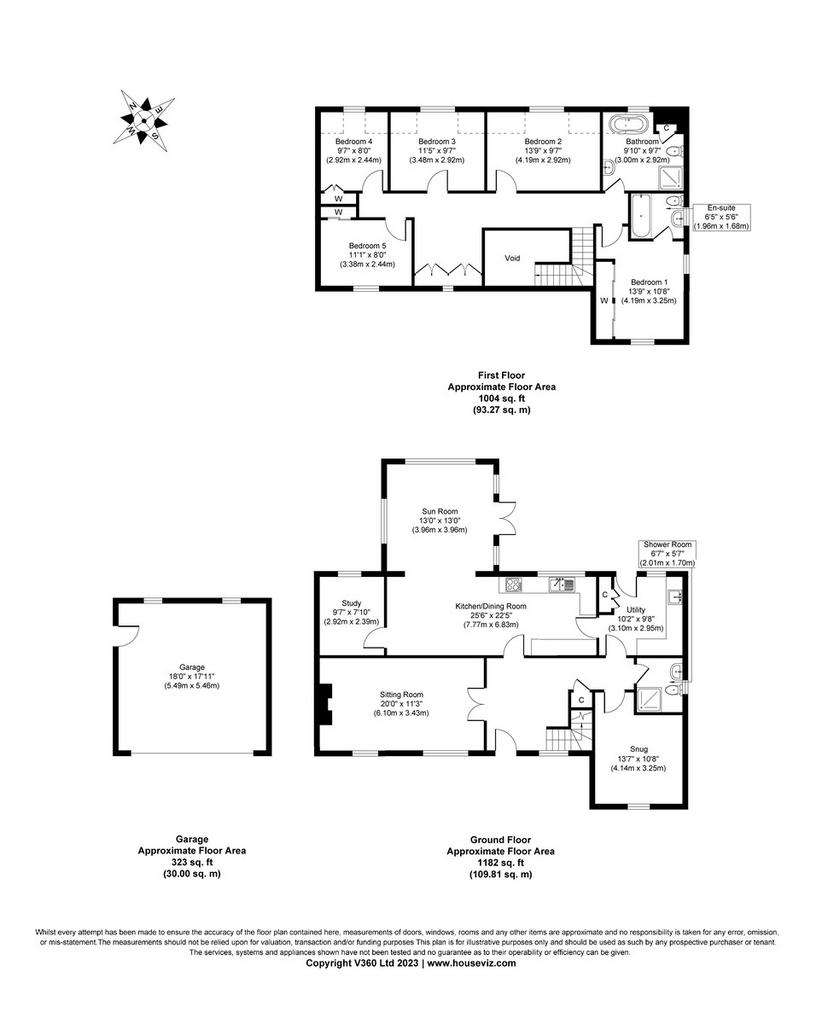 5 bedroom detached house for sale - floorplan