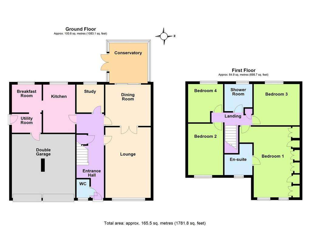 4 bedroom detached house for sale - floorplan