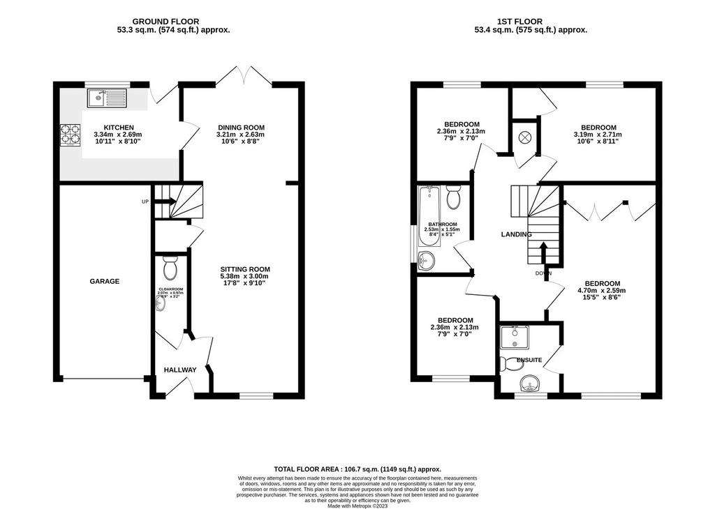 4 bedroom detached house for sale - floorplan