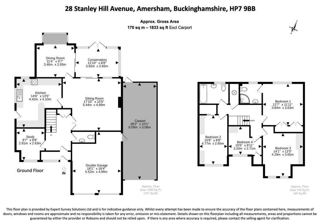 4 bedroom detached house for sale - floorplan