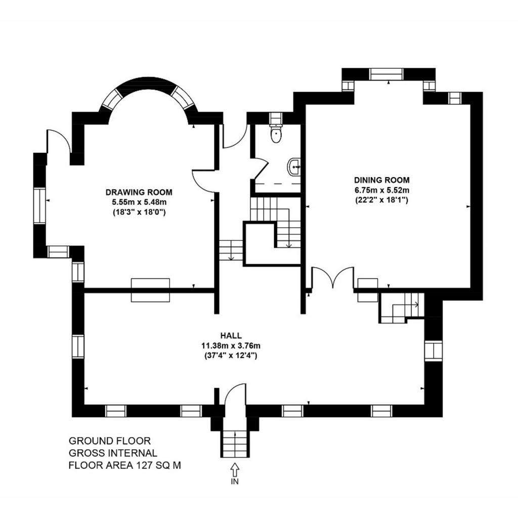 10 bedroom country house for sale - floorplan