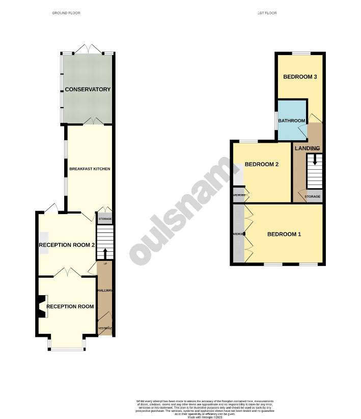 3 bedroom property for sale - floorplan