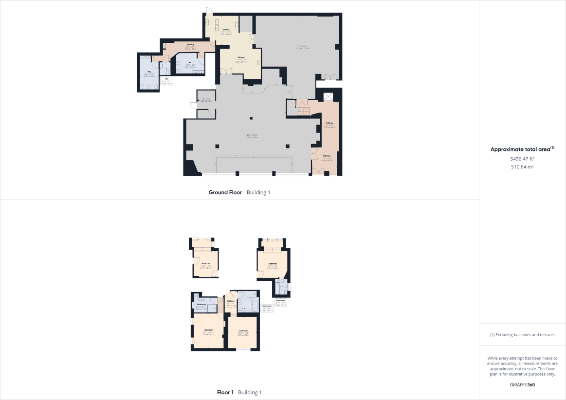 20 bedroom detached house for sale - floorplan