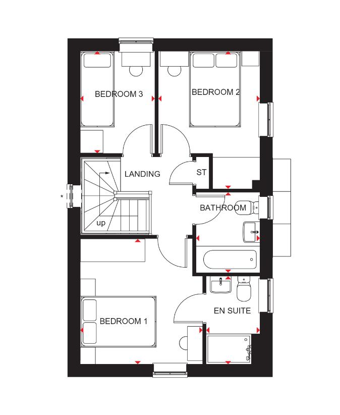 3 bedroom detached house for sale - floorplan