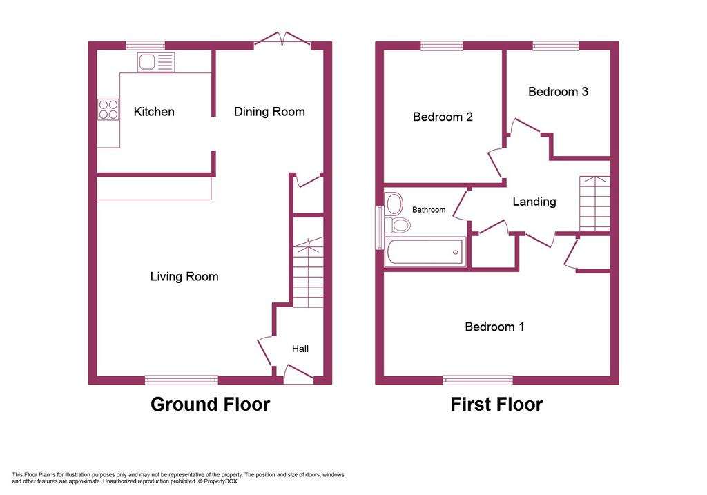 3 bedroom semi-detached house to rent - floorplan