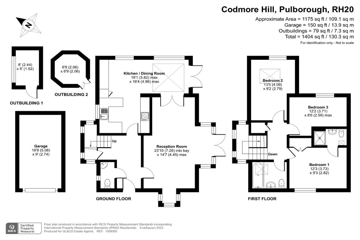 3 bedroom detached house for sale - floorplan