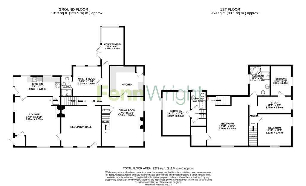 4 bedroom detached house for sale - floorplan