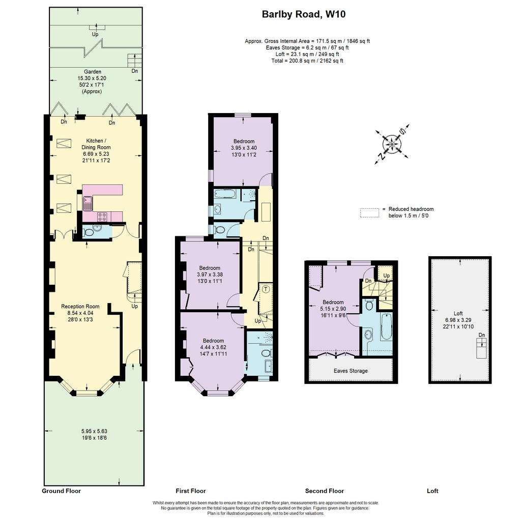 4 bedroom house to rent - floorplan