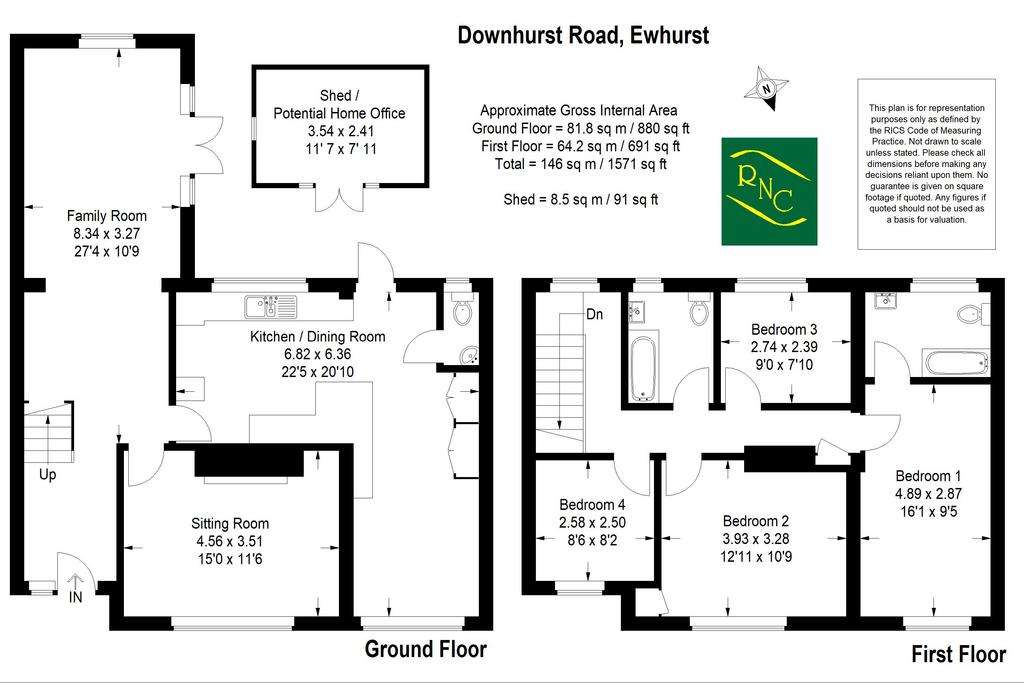 4 bedroom semi-detached house for sale - floorplan