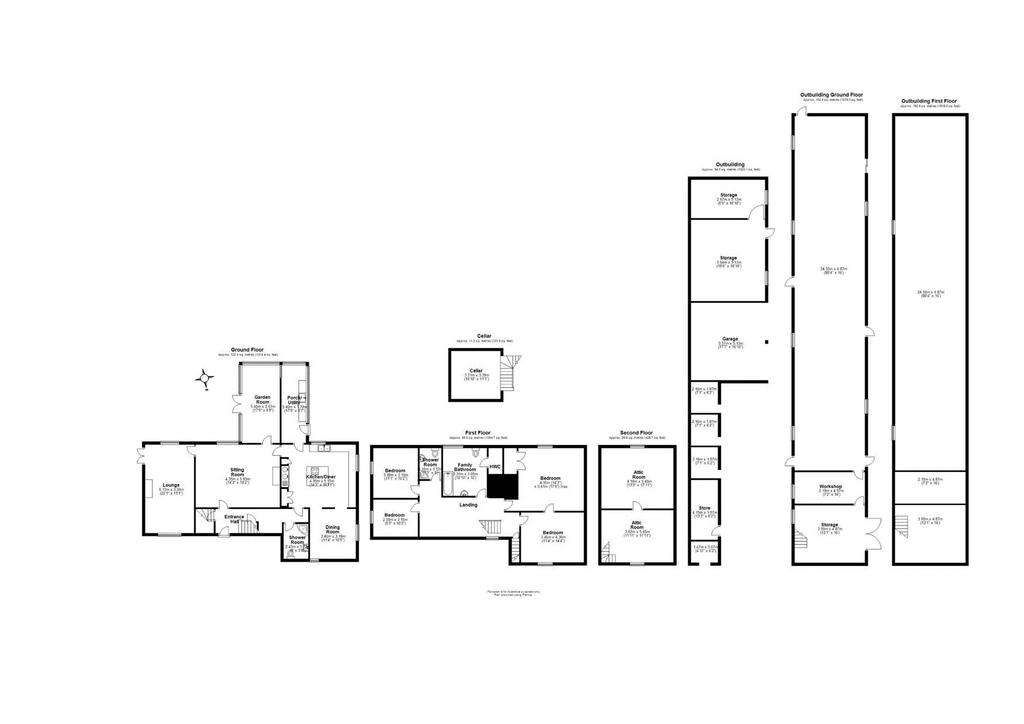 4 bedroom detached house for sale - floorplan